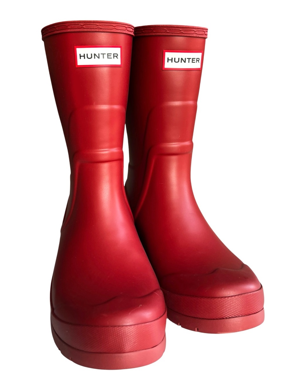 US 8 Hunter Red Tall Rain Boots “Liberty Tall” - Picture 2 of 11
